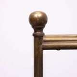 Rectangular Brass And Cast Iron Umbrella Stand. French. Circa 1900