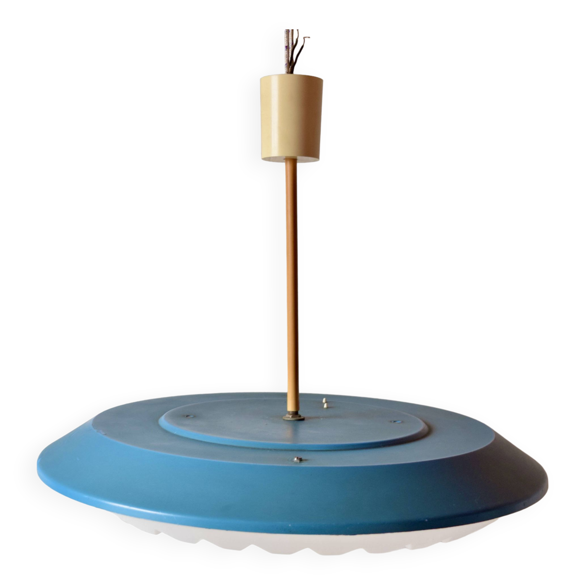 UFO pendant light - Space Age Design chandelier - 1970s