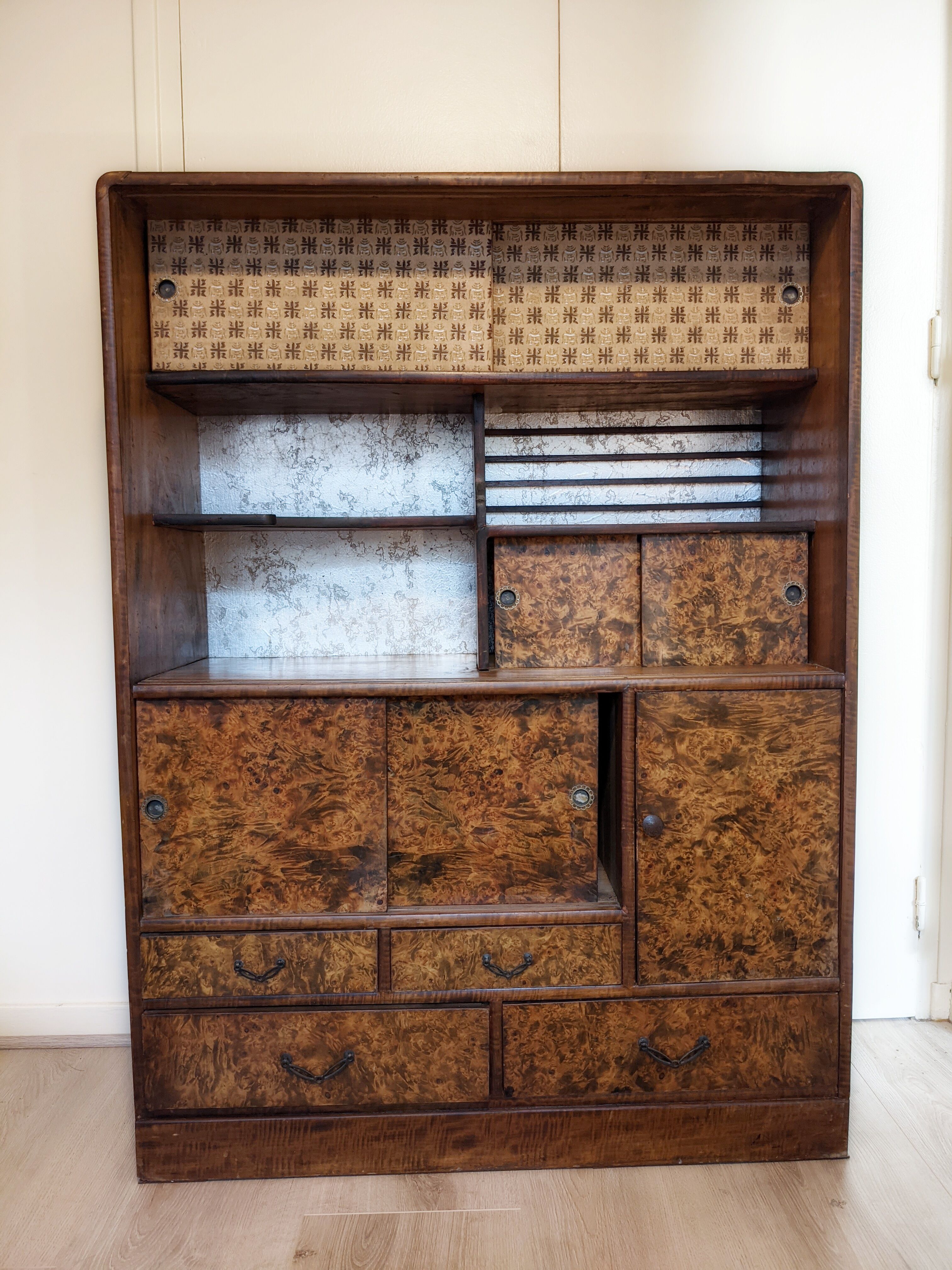 Art Deco tea cabinet, Japan 1920-30 - Chandansu
