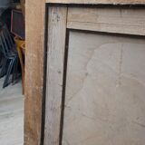 Double cupboard door front in old painted fir