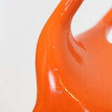 Hand baguier in orange resin