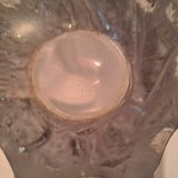 Crystal vase signed Art Vannes France h 32 cm