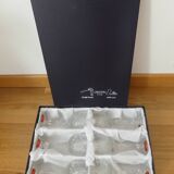 Verres à eau en cristal