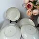Six Bavaria porcelain soup plates