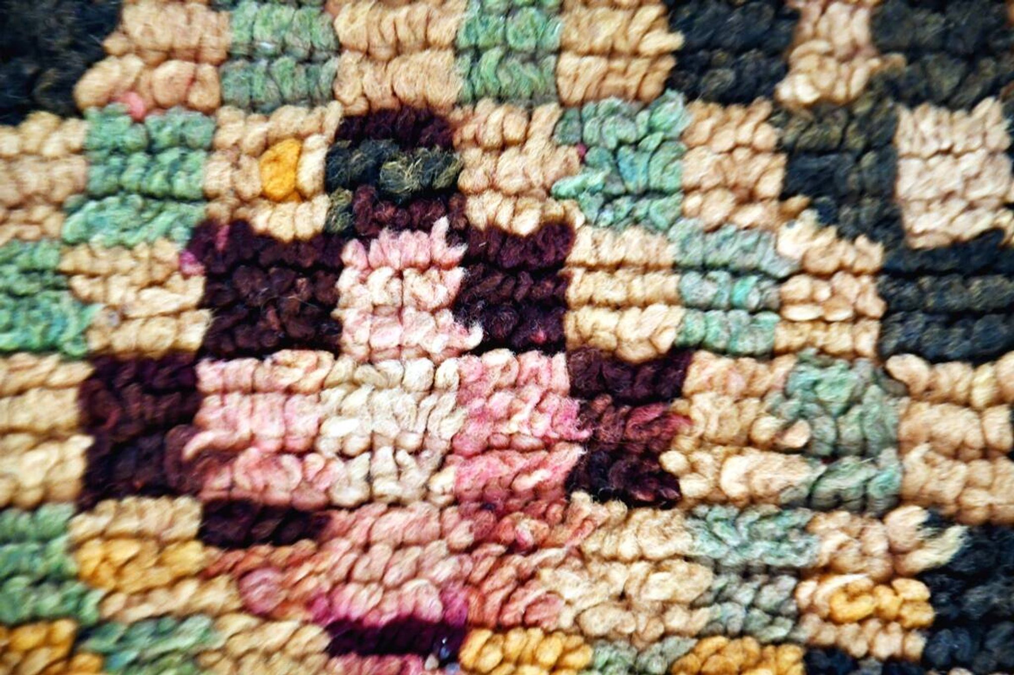 Tapis berbère Boujaad vintage