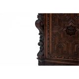 Carved sideboard, France, around 1880.