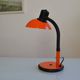 Vintage Aluminor France orange lamp from the 70s 1970