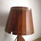 Lampe en bois