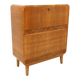 Scandinavian secretary in elm, Swedish modern, Sweden, 1940.