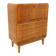 Scandinavian secretary in elm, Swedish modern, Sweden, 1940.