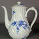 Complete coffee service for 6 people, Haviland Limoges porcelain C649 S