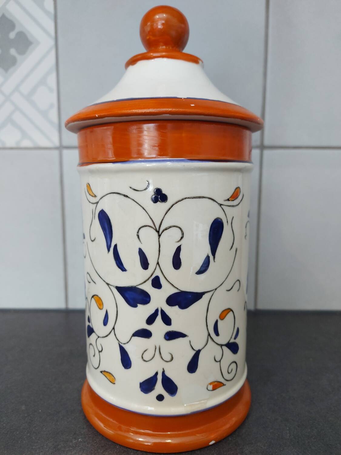 Old apothecary jar