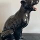 Sculpture de panthère assise vintage