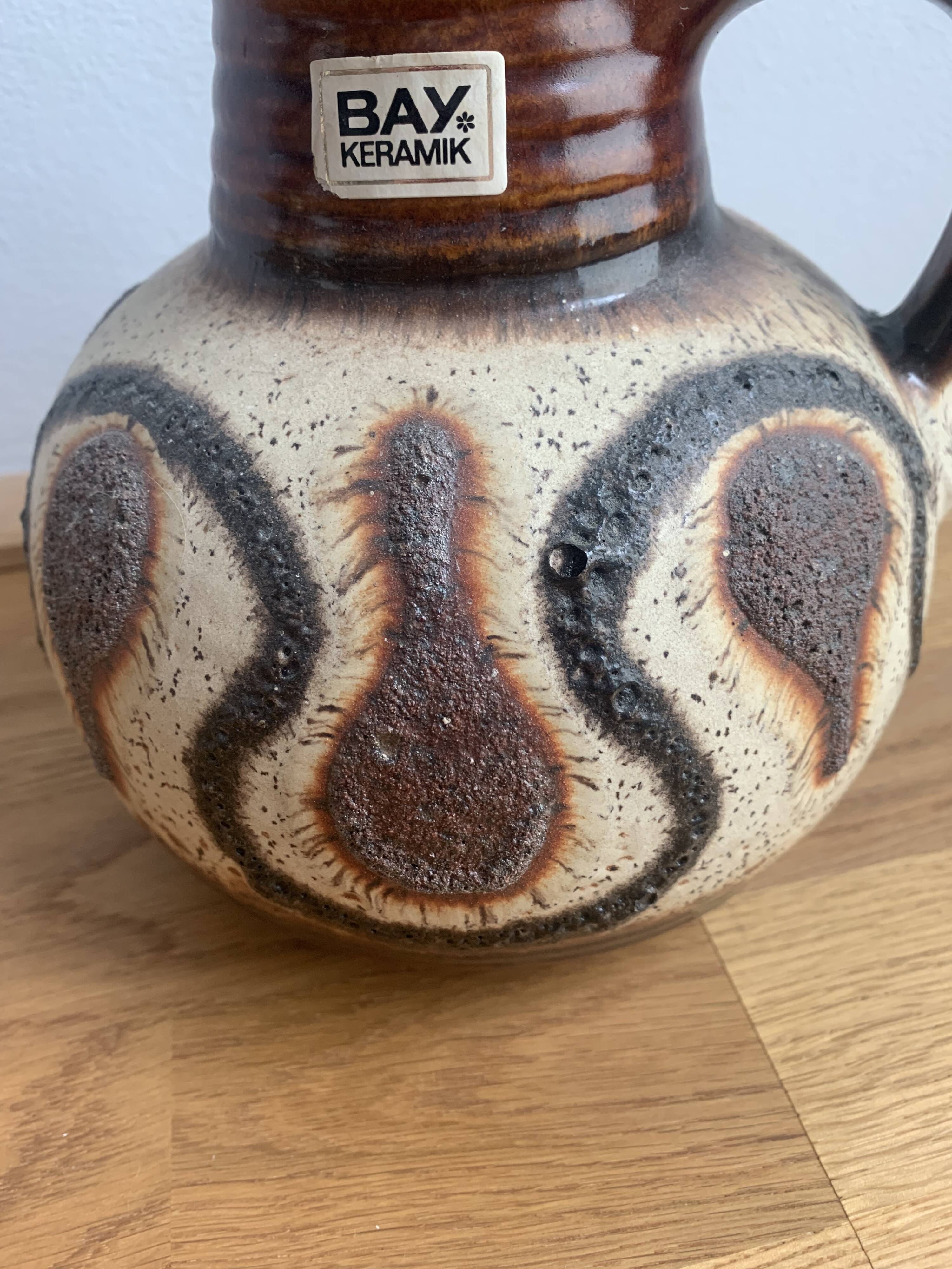 West Germany Pottery Vase, 1970s