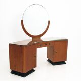 Art deco dressing table with mirror