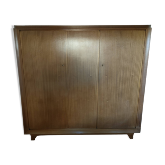 Armoire Vallin et table de chevet