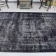Tapis vintage violet foncé