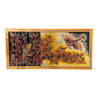 Tapestry by Jean Lurçat from the 1970s.