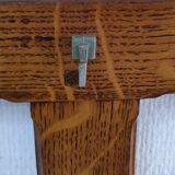 Vintage solid wood coat rack hat rack