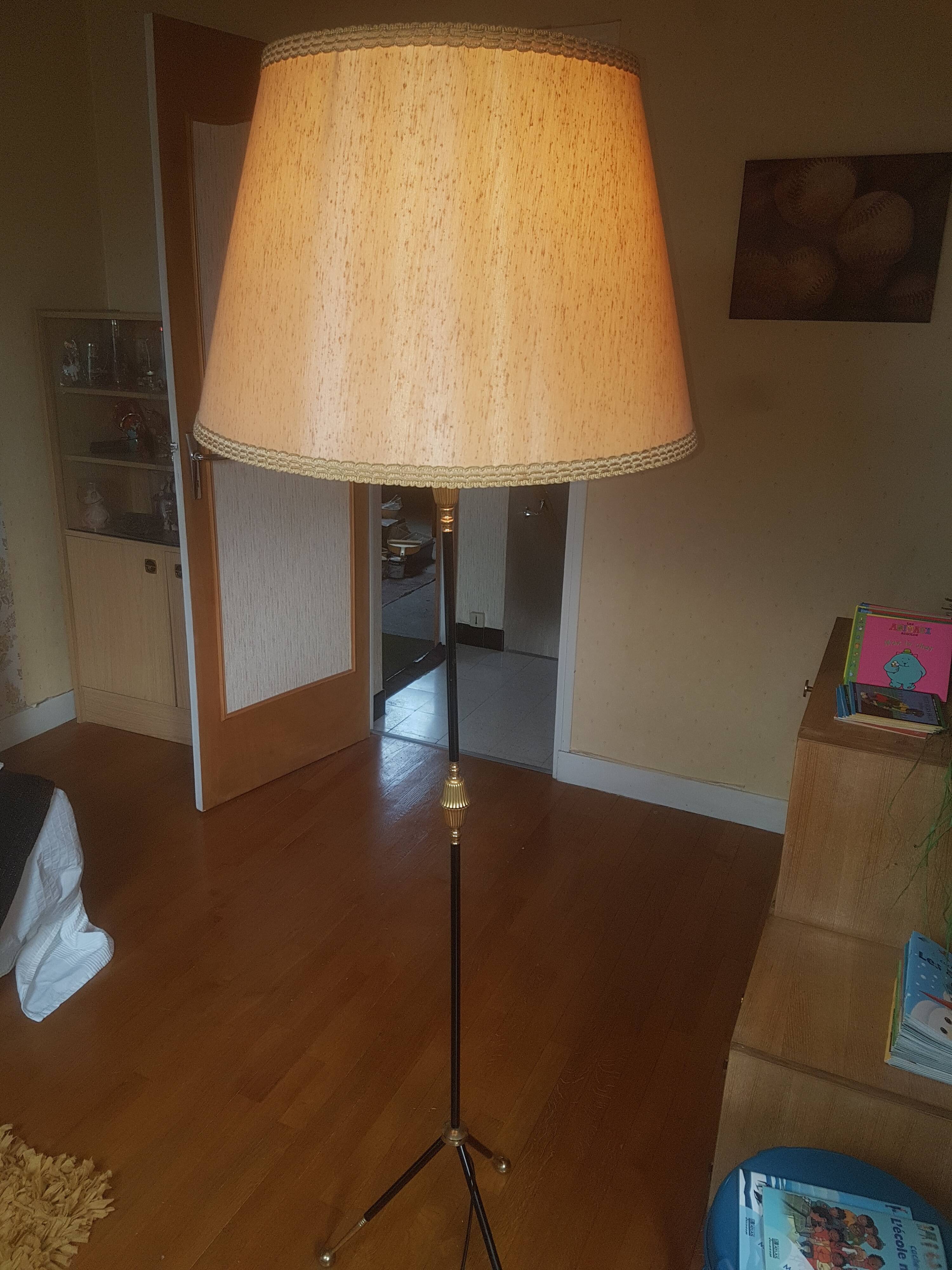 Vintage floor lamp tripod