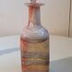 Murano's hand-blown glass carafe multilayered with its cap. 1960/1970.
