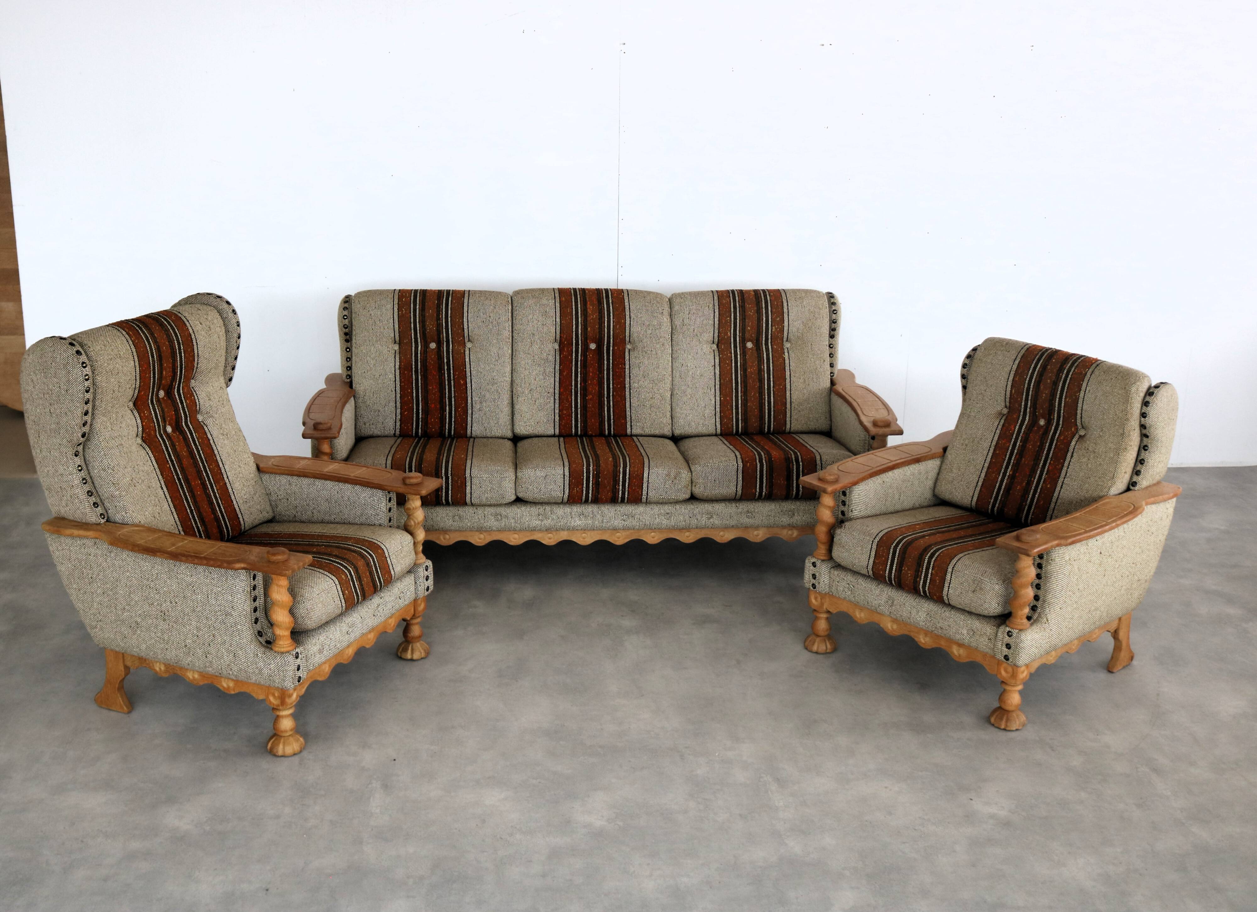 brutalist armchairs | easy chairs | 60s | Danish