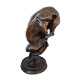 Scultura in Bronzo: "Cavallo in Torsione" - Camillo Catelli