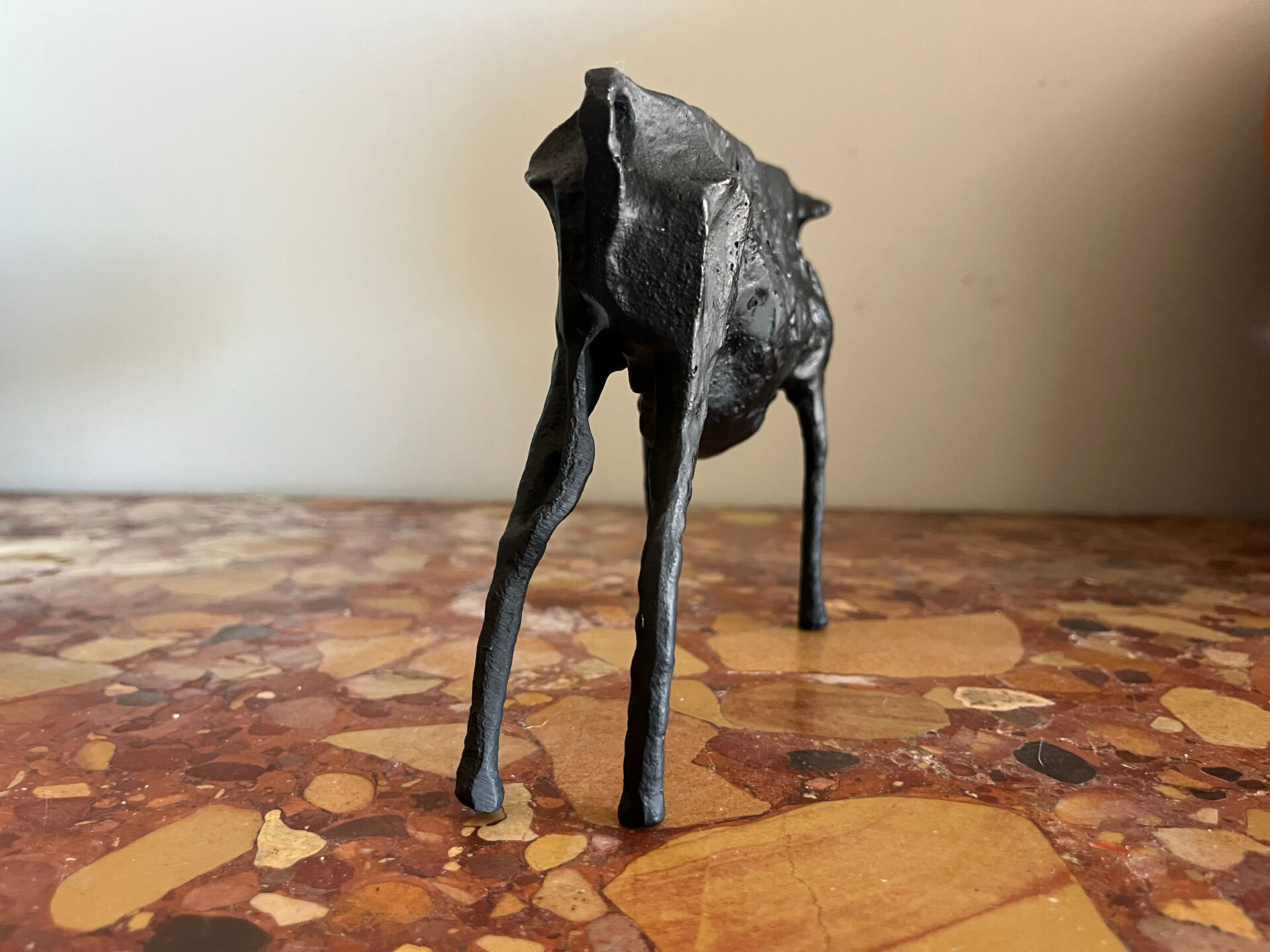 Metal Bull Sculpture