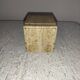 travertine and brass lighter 1960 1970 italy