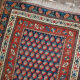 Old Caucasian carpet Gendje handmade 88cm x 177cm 1880s