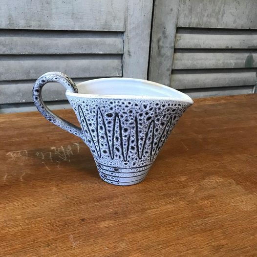 Vase Pitcher Ceramics of Vallauris JEAN AUSTRUY France - Decoration 50s