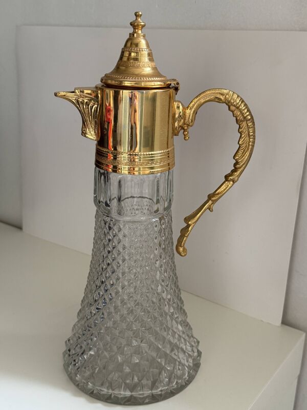 Aiguière cristal