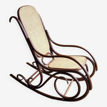 Fauteuil à bascule - Rocking Chair en bois courbé