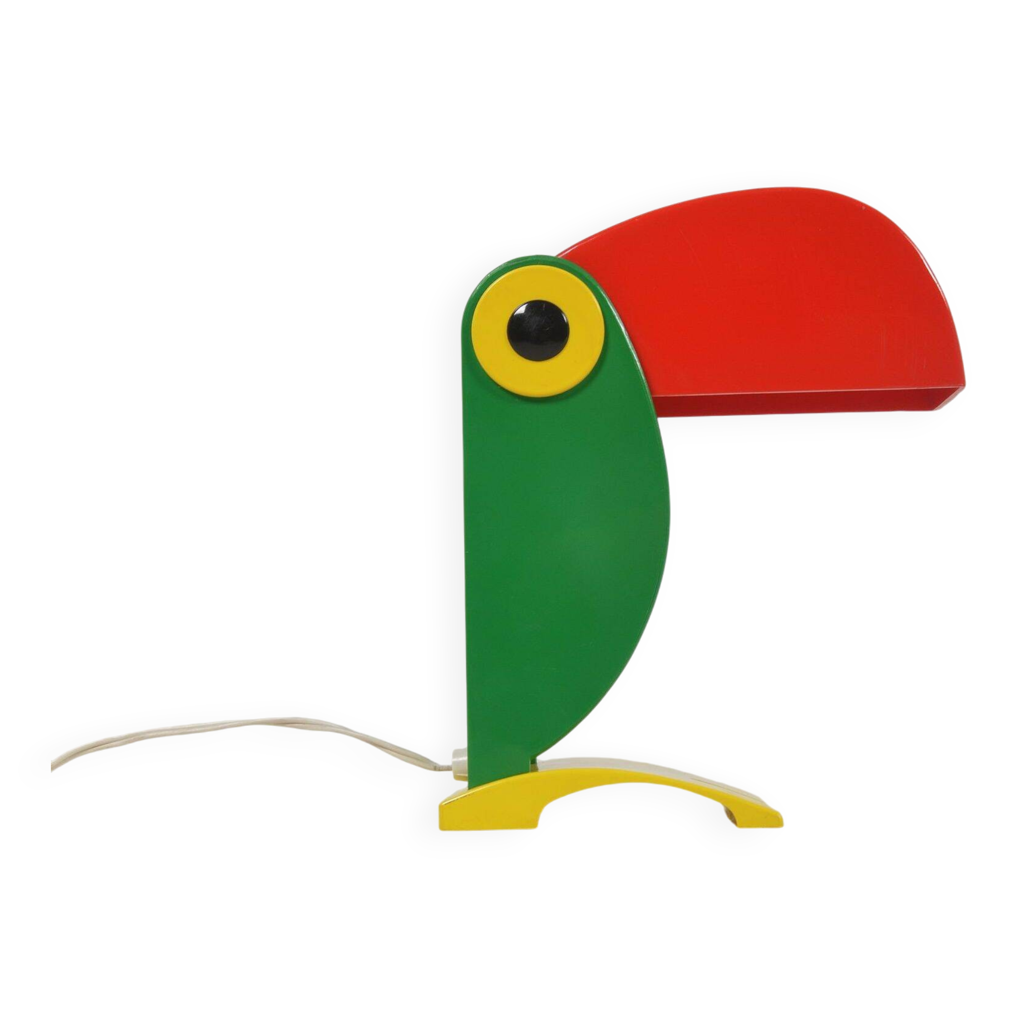 Toucan lamp designed by Enea Ferrari for Old Timer Ferrari, 1970
