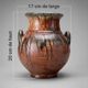 Vase Maurice Pitot en grès émaillé – Belgique – Années 60