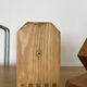 Paire de serres-livres en bois