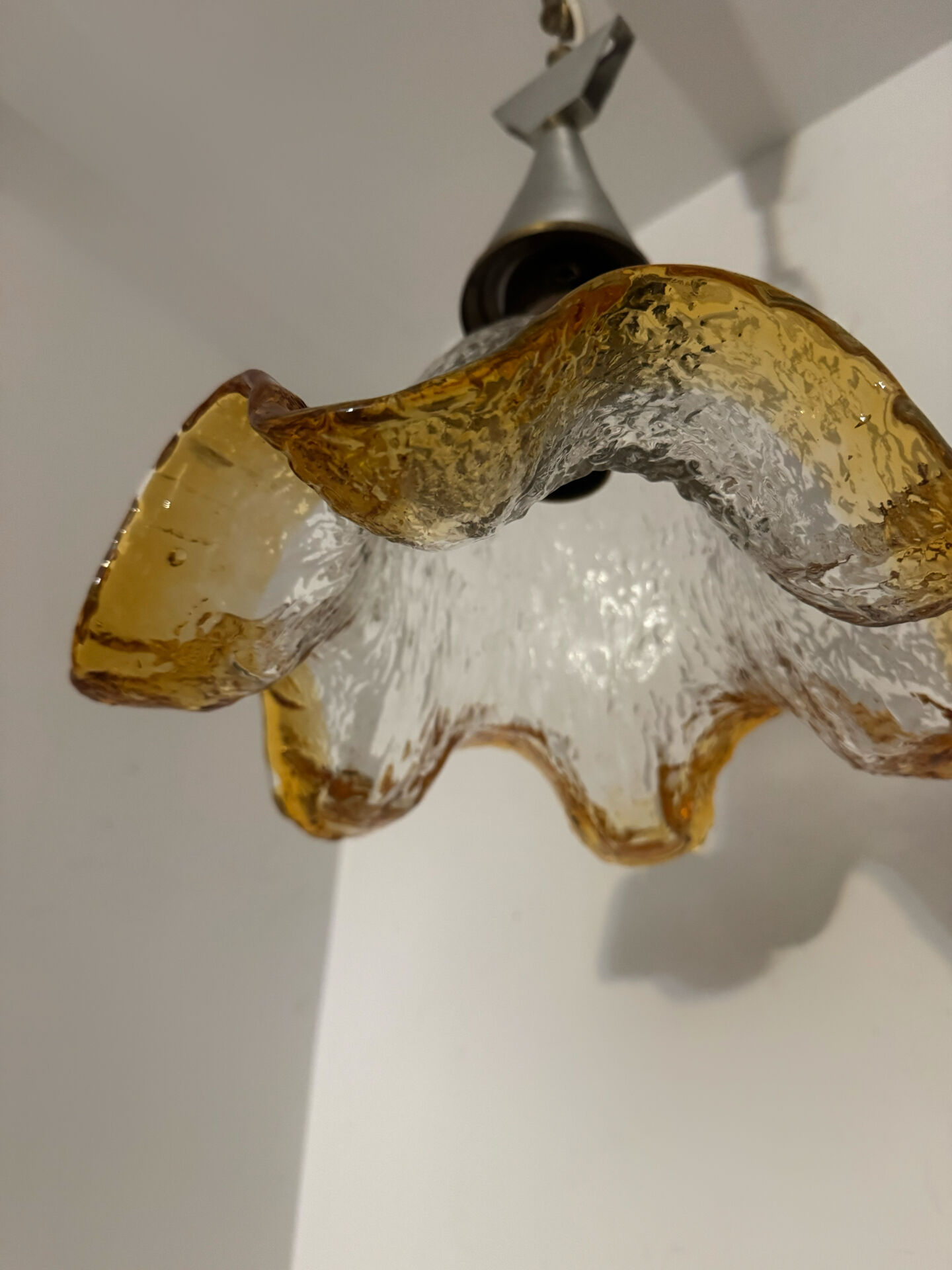 Murano glass chandelier from the 1970s.