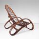 Mid Century Modern Bamboo Armchair, Italy 1960s
