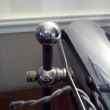 Art deco chrome metal desk lamp 30