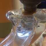Signed Daum france vintage Crystal lamp