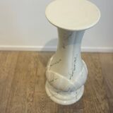 Vintage porcelain planter and column