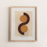 Painting on paper • monotype M366 • dated and signed Eawy •