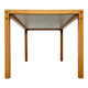 Vintage German Postmodern dining table or desk from the Profilsystem series by Flötotto, 1970s.