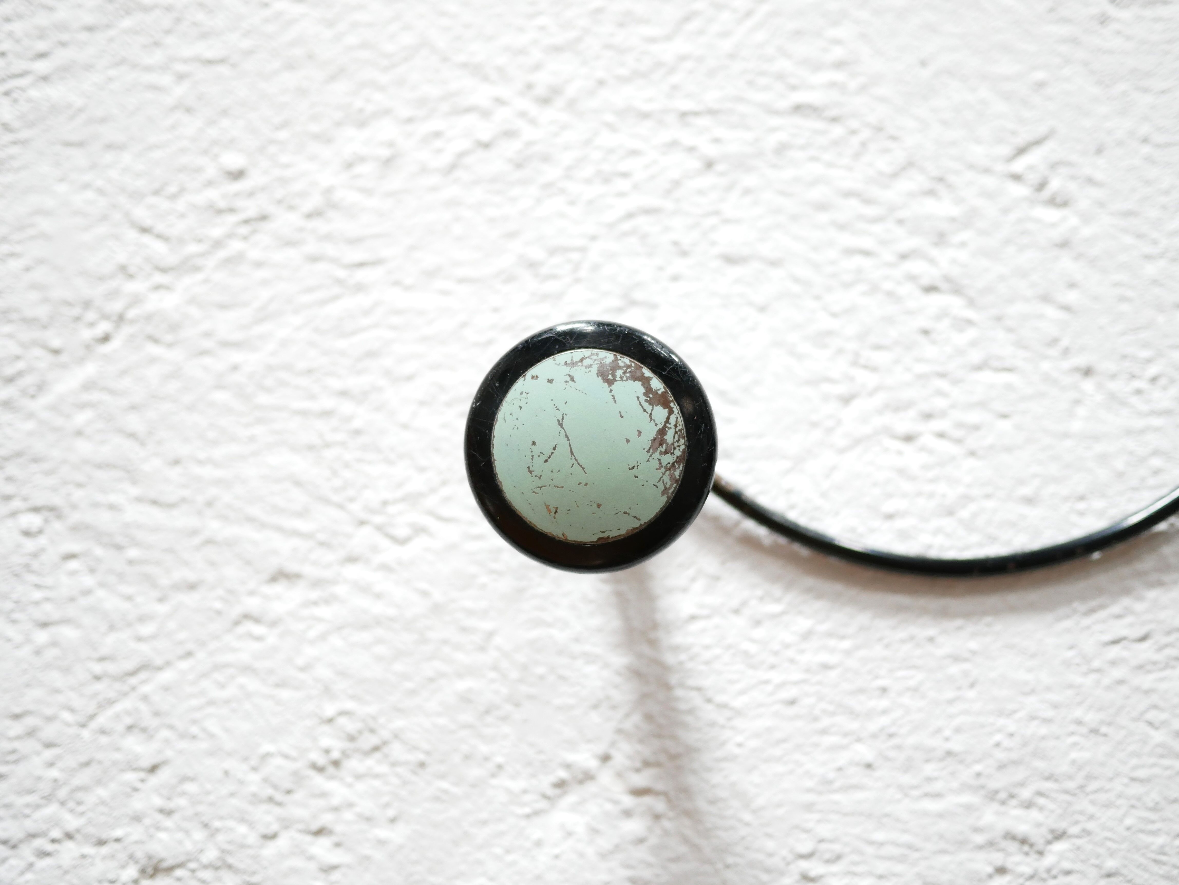 Vintage wall coat rack 3 hooks