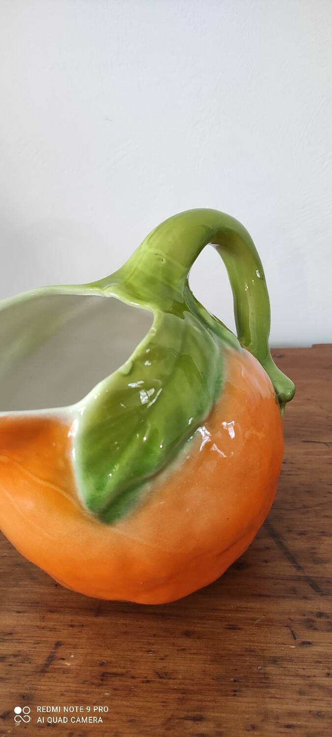 Carafe Barbotine Orange