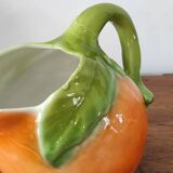 Orange Barbotine Carafe