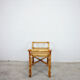 Rattan side table