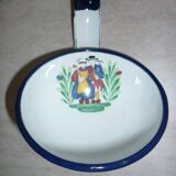 Enamelled sheet metal ladle