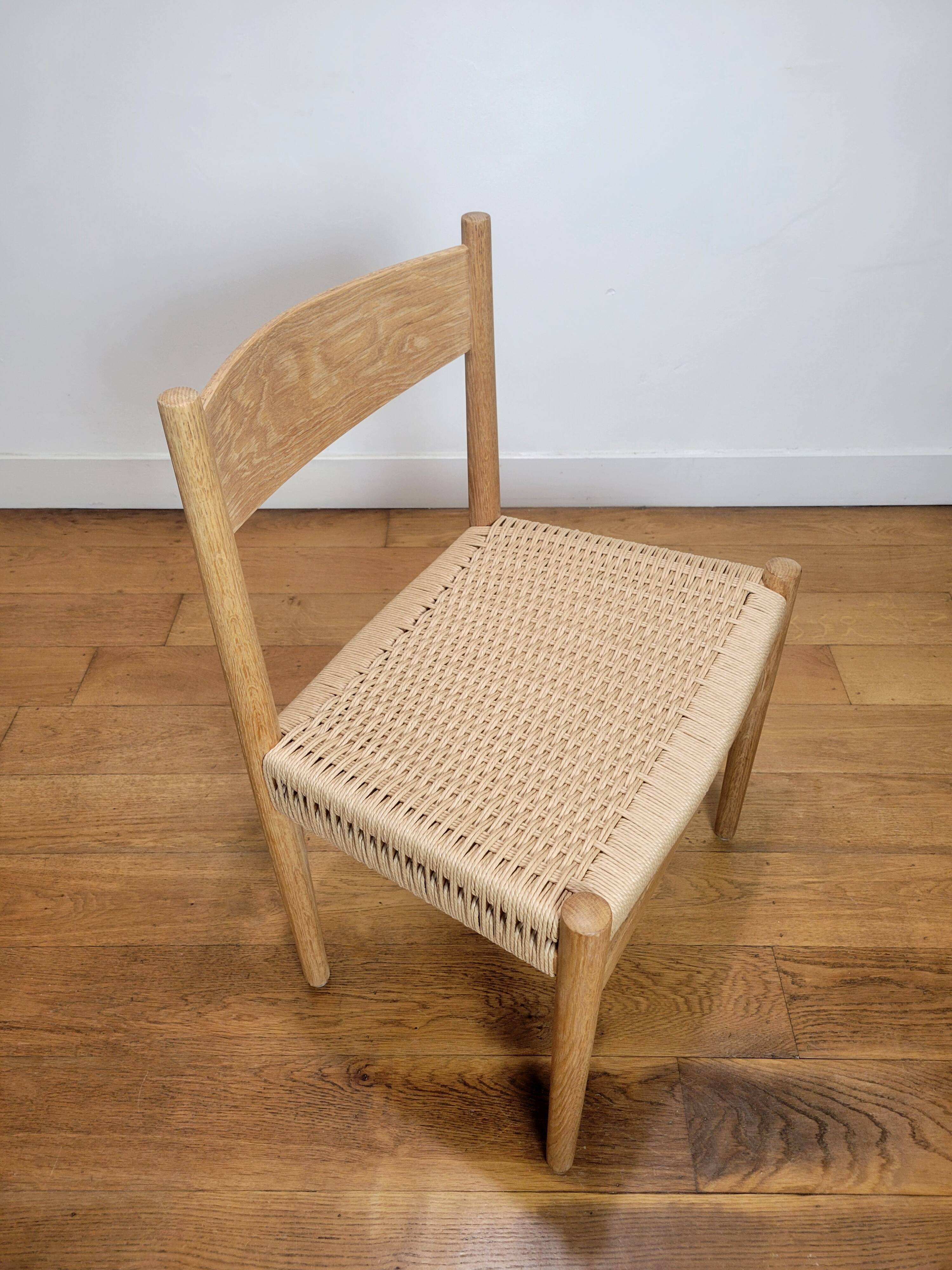 Set of 6 chairs by Hans J. Wegner for Carl Hansen & Søn, 1960