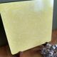 Thick flat underside formica speckled yellow